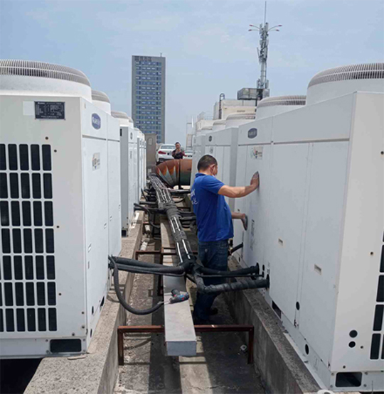 贵港中央空调制热和不制冷系统维修方法